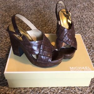 Michael Kors platform Sandals